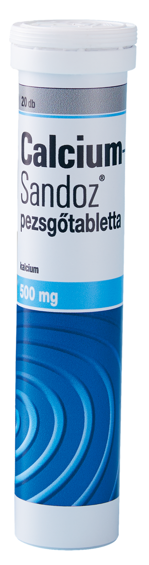 Calcium-Sandoz pezsgőtabletta 20 db kép