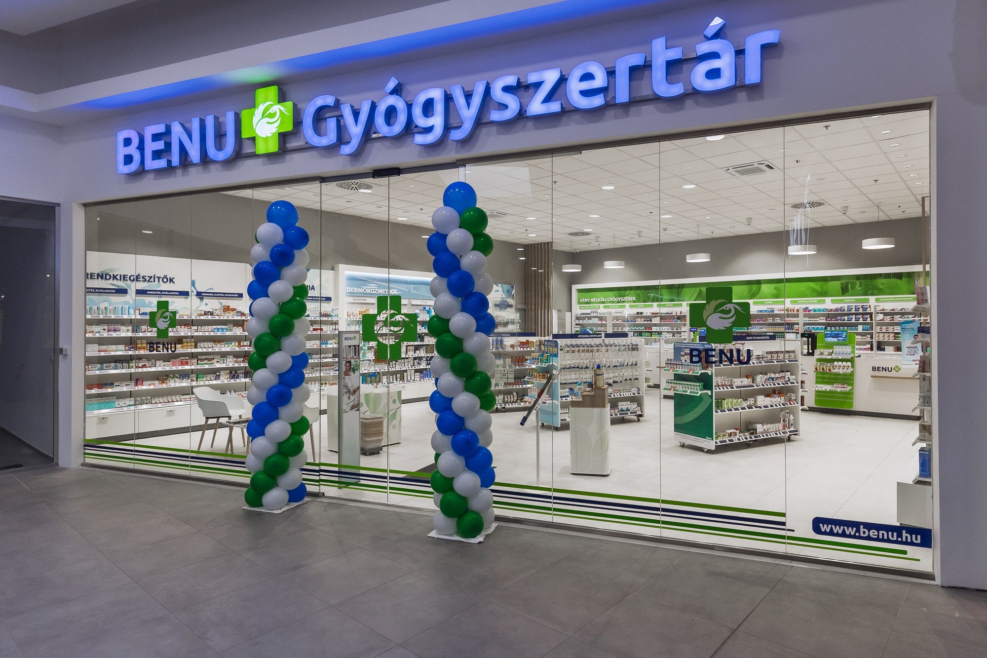 Szeptemberben újabb megújult BENU gyógyszertárak nyitották meg kapuikat