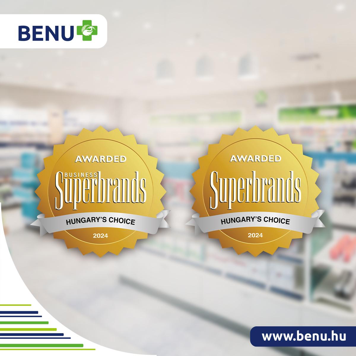 Tizenegyszeres Superbrands díjas a BENU!