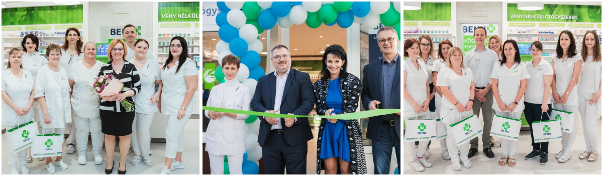 Gyógyszertárnyitók: SUGÁR, Soroksár AUCHAN Korzó és Mátészalka Sas