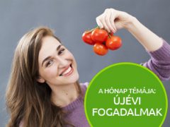 Új év, új kezdet: helyes táplálkozás