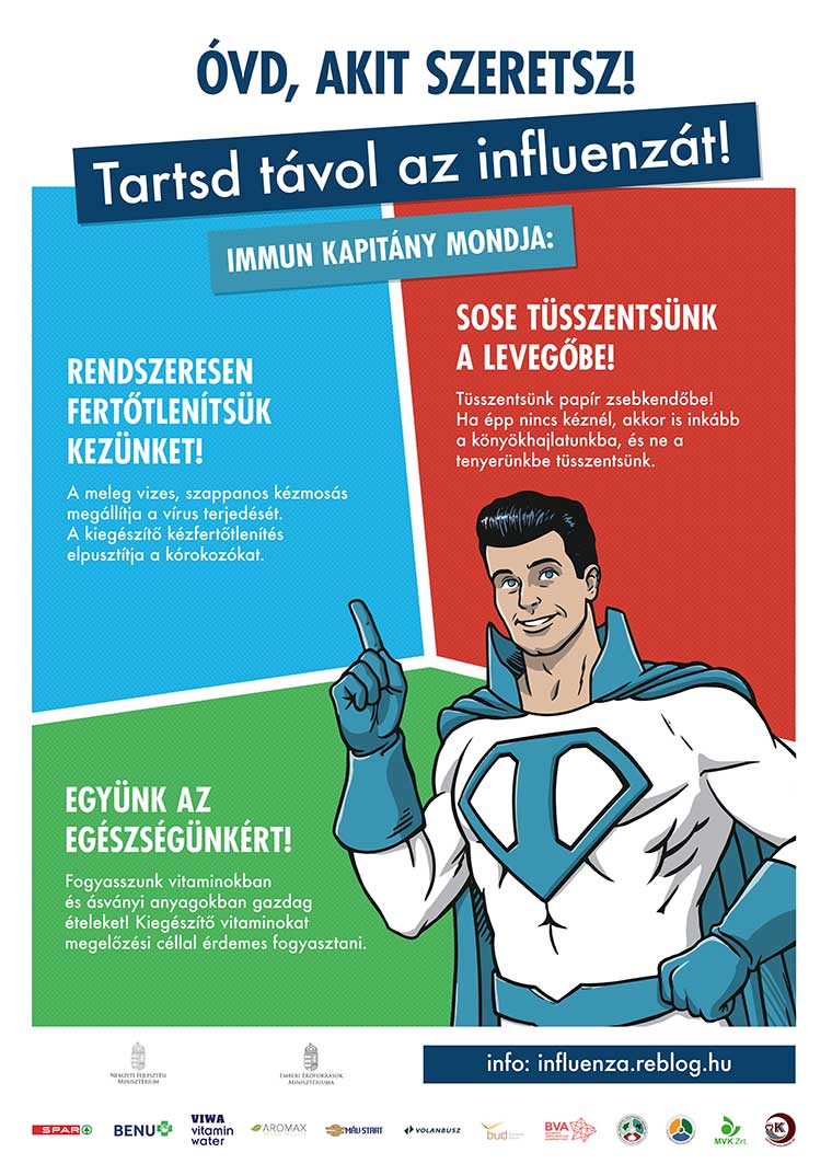 Óvd, akit szeretsz! Tartsd távol az influenzát!