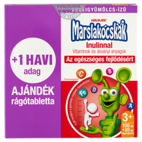 Walmark Marslakócskák Inulinnal rágótabletta erdeigyümölcs ízű 100 db + 30 db - Kép