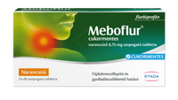 Meboflur cukormentes narancsízű 8,75 mg szopogató tabletta 24 db - Kép