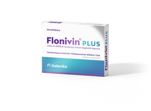 Flonivin PLUS cinket és élőflórát tartalmazó étrend-kiegészítő kapszula 20 db kép