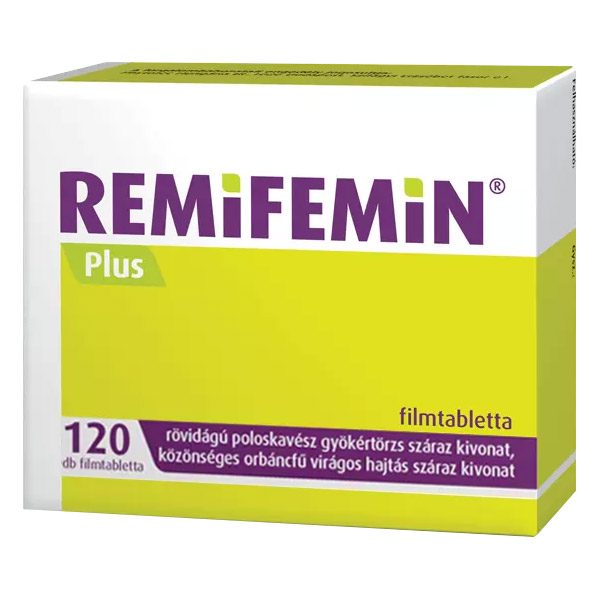 Remifemin Plus tabletta 120 db - Kép 1