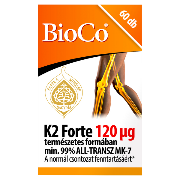 BioCo K2 Forte 120 µg tabletta 60 db - Kép 4