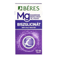 Béres magnézium-biszglicinát étrendkiegészítő kapszula 60 db - Kép