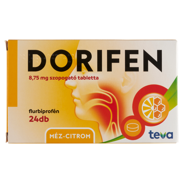 Dorifen 8,75 mg szopogató tabletta 24 db - Kép 1