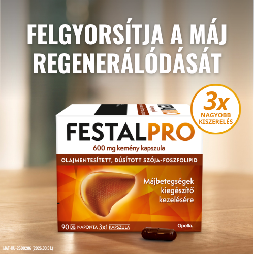 Festalpro 600 mg kemény kapszula 90 db - Kép 2