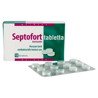 Septofort tabletta 12 db - Kép