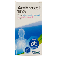 Ambroxol-Teva 75 mg retard kemény kapszula 10x - Kép