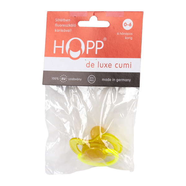HOPP Deluxe játszócumi cseresznye alakú 6 hónapos korig 1 db - Kép