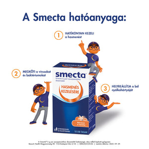 Smecta 3g por szuszpenzióhoz 10 tasak kép