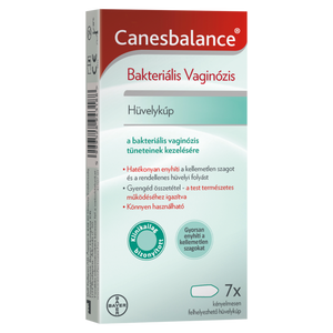 Canesbalance bakteriális vaginózis hüvelykúp 7 db kép