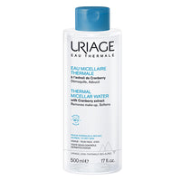 Uriage Termál micellás arctisztító/sminkeltávolító normál bőrre 500ml - Kép