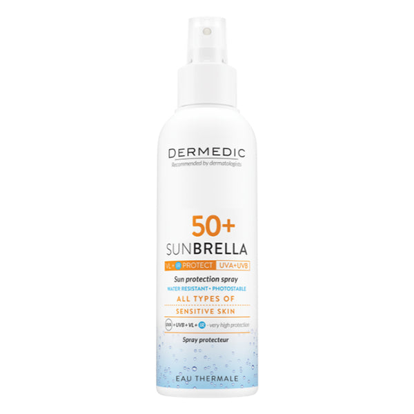 Dermedic SUNBRELLA Fényvédő spray SPF 50+ 150ml - Kép 3
