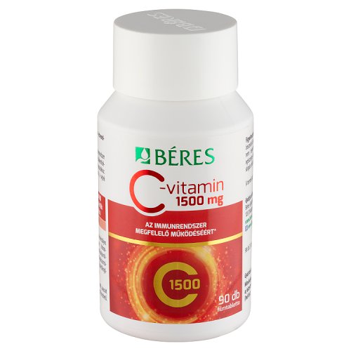 Béres C-vitamin 1500mg filmtabletta 90 db - Kép 2