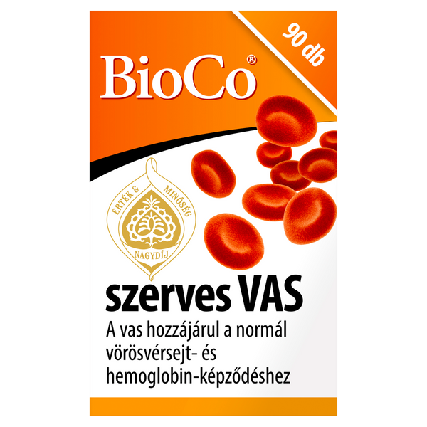 BioCo szerves Vas tabletta 90 db - Kép 5
