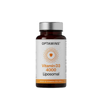 OPTAMINS Vitamin D3 4000 Liposomal étrend-kiegészítő kapszula D3-vitaminnal 60 db - Kép