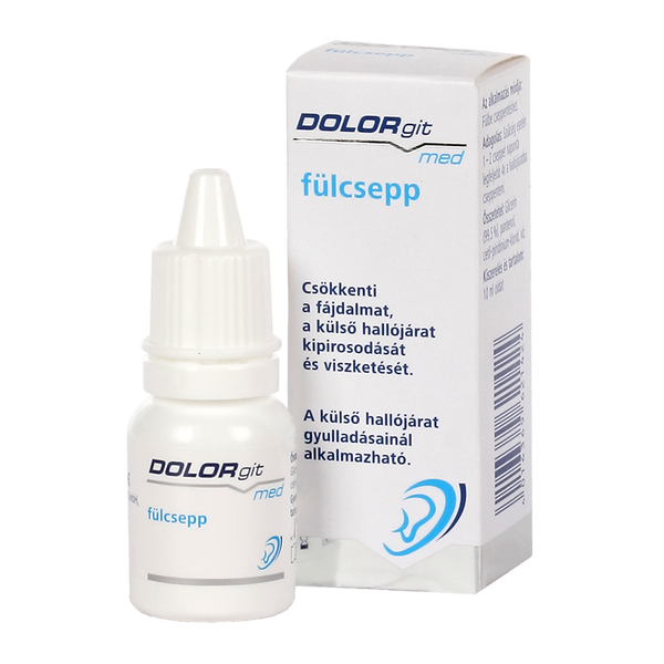 Dolorgit Med fülcsepp 10ml - Kép