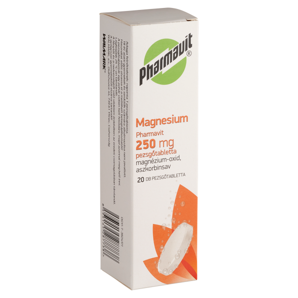 Magnesium 250 mg Pharmavit pezsgőtabletta 20 db - Kép 3