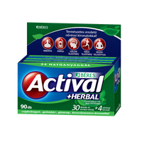 Actival +HERBAL filmtabletta 3x30 db - Kép