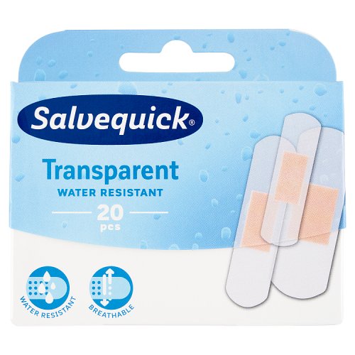 Salvequick átlátszó sebtapasz 20 db - Kép 1