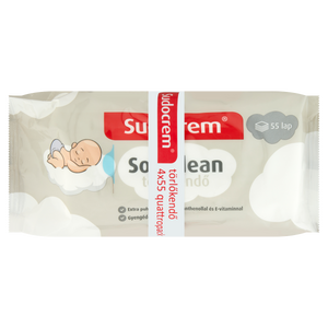 Sudocrem Soft Clean törlőkendő 4x55 kép