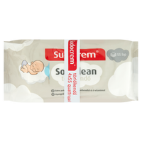 Sudocrem Soft Clean törlőkendő 4x55 - Kép