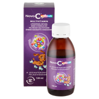 Novo C Kids Multivitamin liposzómás folyadék erdei gyümölcsös ízben 120ml - Kép