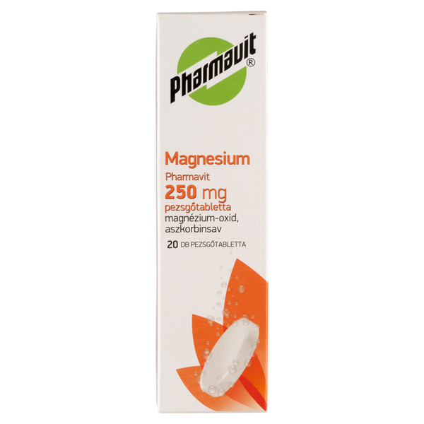 Magnesium 250 mg Pharmavit pezsgőtabletta 20 db - Kép 1