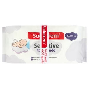 Sudocrem Sensitive törlőkendő 55 db kép