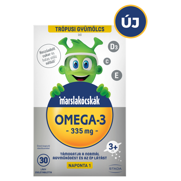 Marslakócskák Omega-3 lágy zselétabletta 30 db - Kép 2