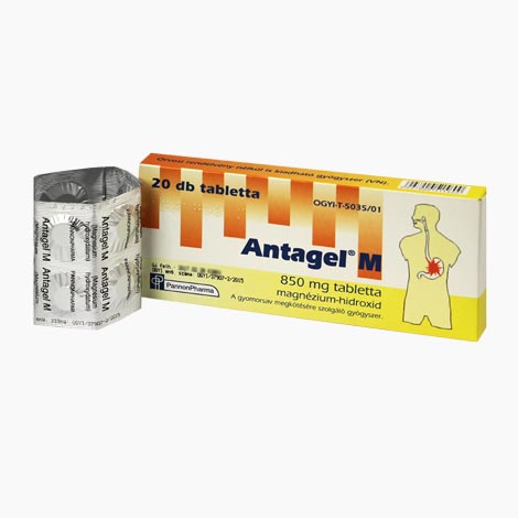 Antagel M 850 mg tabletta 20 db - Kép 2