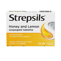 Strepsils Honey and lemon tabletta 24 db - Kép