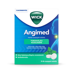 Angimed mentol szopogató tabletta 24 db kép
