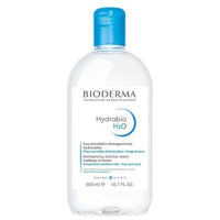 BIODERMA Hydrabio H2O arc-és sminklemosó RPET 500ml - Kép