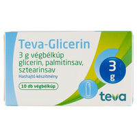 Teva-Glicerin 3 g végbélkúp 10 db - Kép