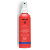 Apivita Bee Sun Safe Spray arcra és testre SPF50 200ml - Kép