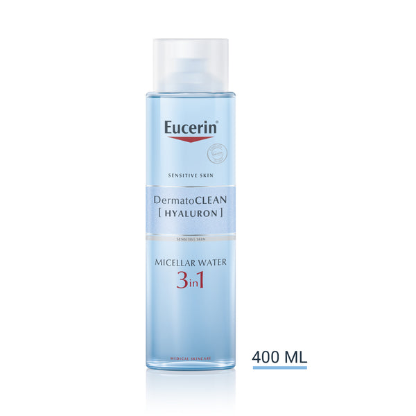 Eucerin DermatoCLEAN Hyaluron3 az 1-ben Micellás arclemosó 400ml - Kép 6