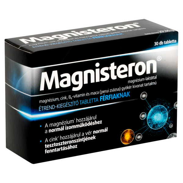Magnisteron Magnézium tabletta Férfiaknak 30 db - Kép 2