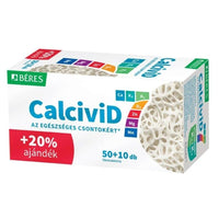 Béres Calcivid 7 étrendkiegészítő filmtabletta 50+10 db - Kép