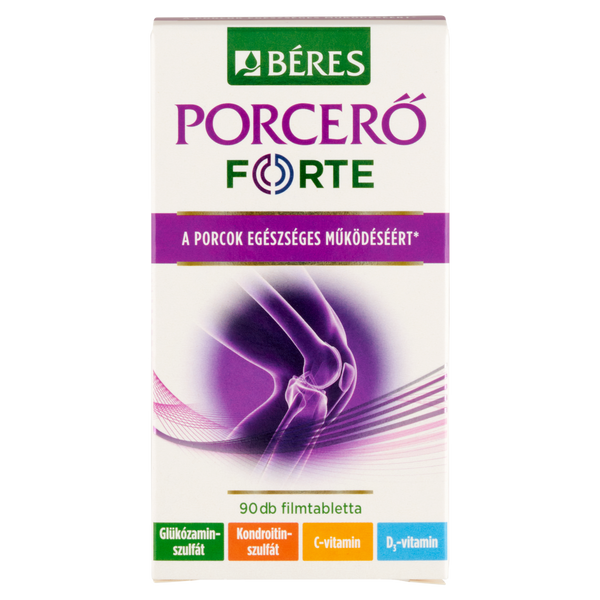 Béres Porcerő Forte étrend-kiegészítő filmtabletta 90 db - Kép 2