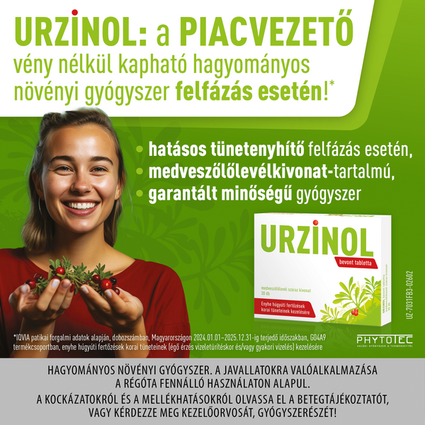 Urzinol bevont tabletta 30 db - Kép 3