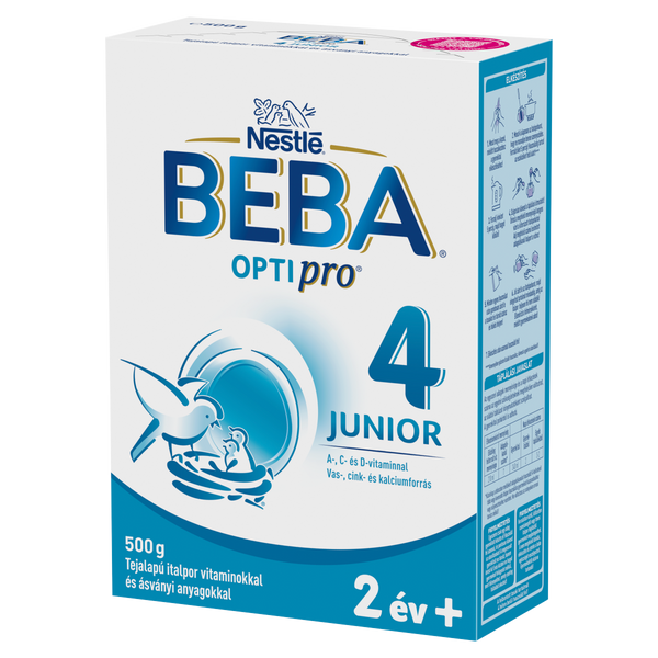 BEBA OPTIpro 4 Junior tejalapú italpor vitaminokkal és ásványi anyagokkal 500g - Kép 4
