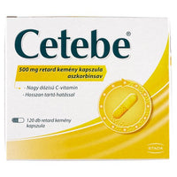 Cetebe 500 mg retard kemény kapszula 120 db - Kép