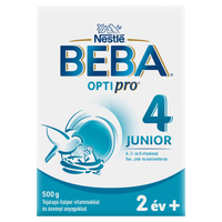 BEBA OPTIpro 4 Junior tejalapú italpor vitaminokkal és ásványi anyagokkal 500g - Kép