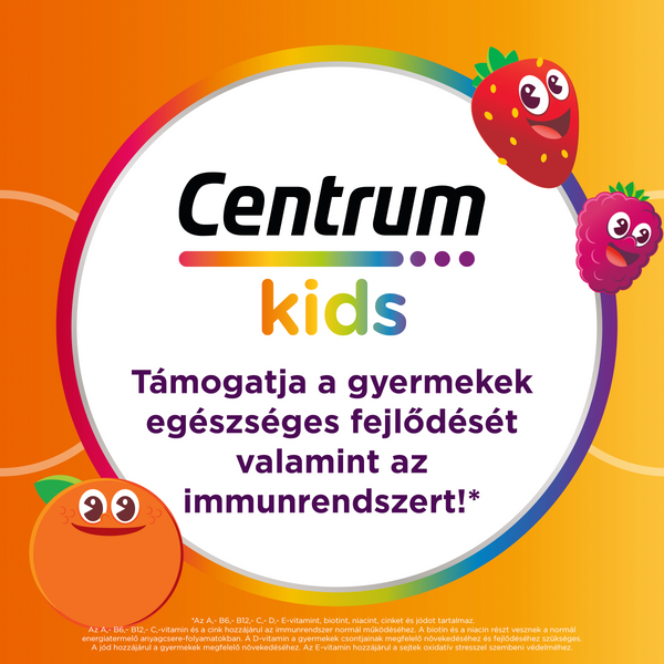 Centrum Kids Multifruit gumivitamin 60 db - Kép 7