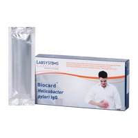 Biocard Helicobacter pylori IgG teszt 1 db - Kép